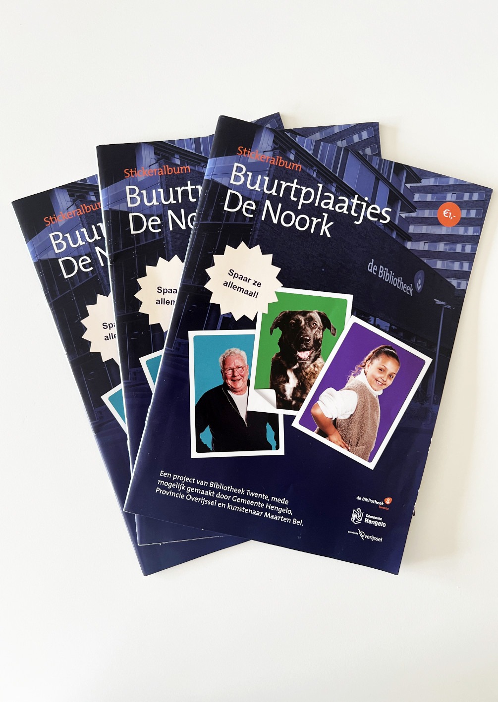 Buurtplaatjes stickerboek